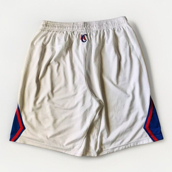 Adidas Authentic Los Angeles Clippers Pro Cut Game Jersey Shorts 2XL +2 White - Picture 2 of 8